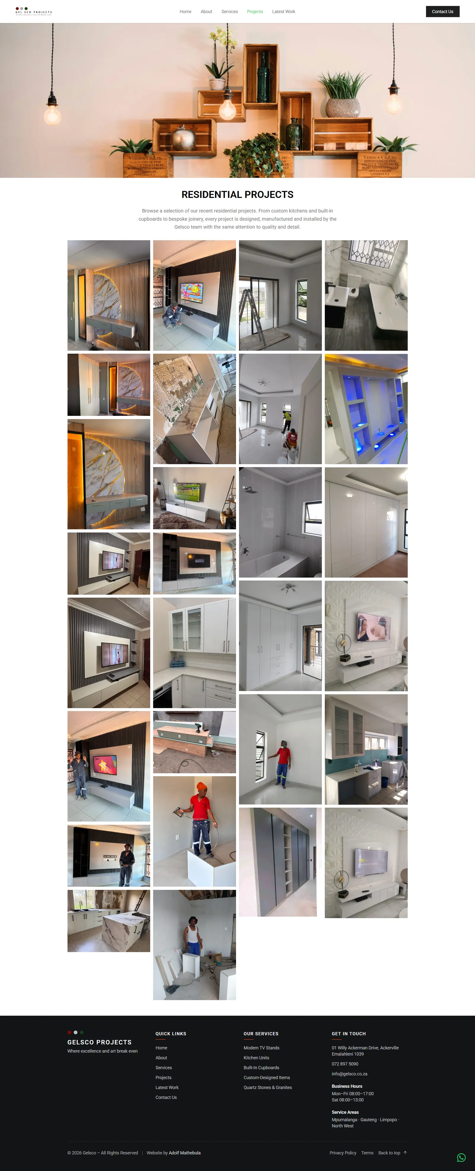 The Gelsco residential projects page